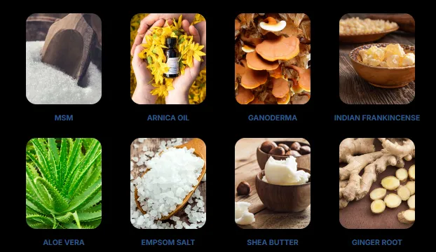 "MSM crystals, a natural compound for joint health and inflammation relief"